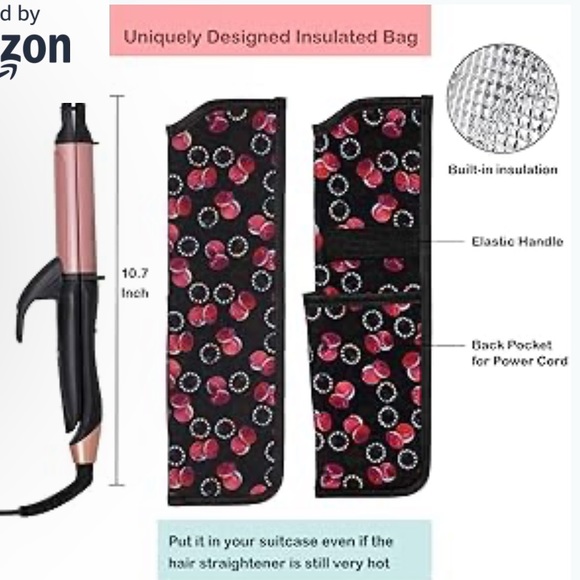 2 in 1 Travel Curling Flat Iron - Picture 8 of 8